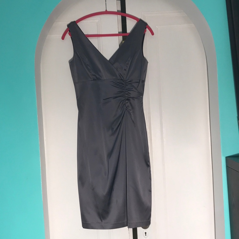 Donna Rocco Charcoal Cocktail Dress
